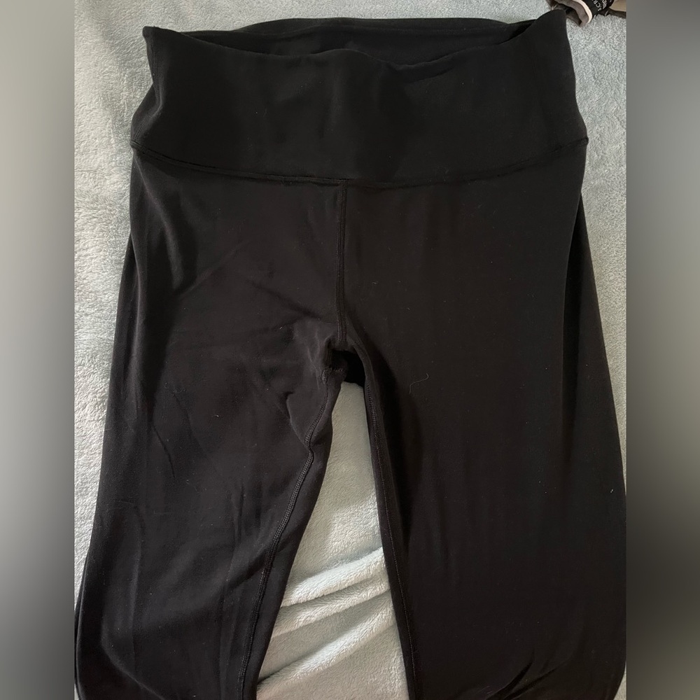 Athleta Black High-Waisted Leggings
